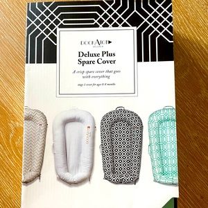 Dock a tot deluxe plus spare cover white